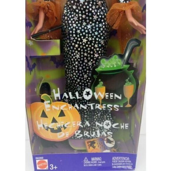Barbie Halloween Enchantress Vintage Collectable  Doll 2003 Mattel #B6269 New - Picture 4 of 16